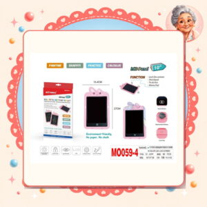 la-icha-02089 Escritura Lcd 10pul. Rosado Motarro Ref. MO059-4