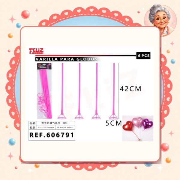la-icha-03058 Gruesa Fucsia Feliz Ref. 606791