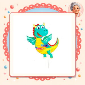 la-icha-03118 P/ Torta Dinosaurio C/ Luces Feliz Ref. 605147