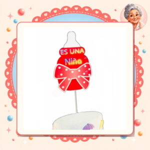 la-icha-03119 P/ Torta C/ Luces Feliz Ref. 605149