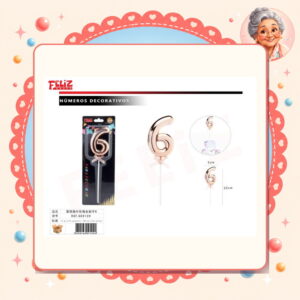 la-icha-03157 De Oro Rosa 6 Feliz Ref. 609109