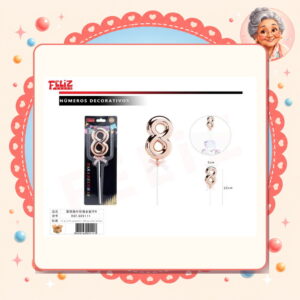 la-icha-03159 De Oro Rosa 8 Feliz Ref. 609111
