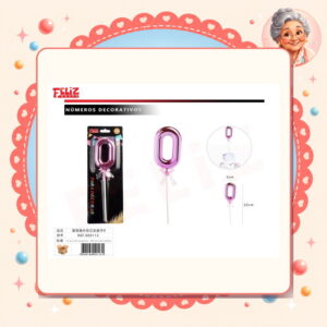 la-icha-03161 De Rojo Rosa 0 Feliz Ref. 609113