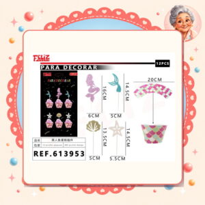 la-icha-03268 Para Pastel Feliz Ref. 613953