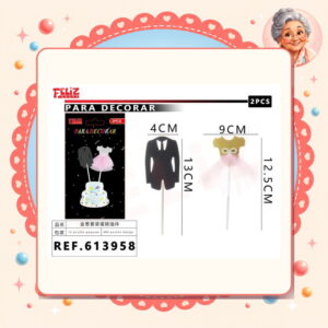 la-icha-03270 Para Pastel Feliz Ref. 613958