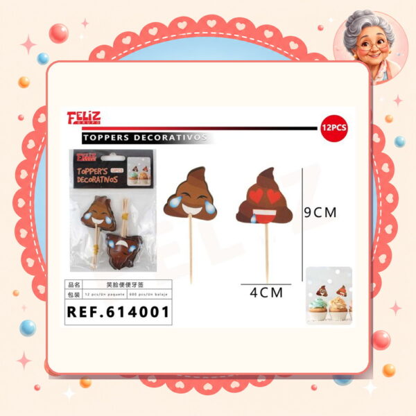 Decorativos Feliz Ref. 614001