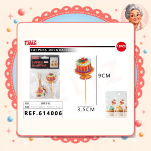 la-icha-03282 Decorativos Feliz Ref. 614006