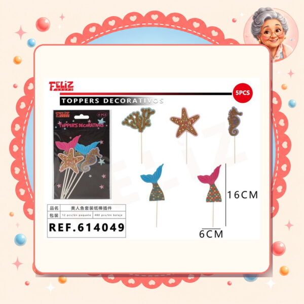 la-icha-03294 Decorativos Feliz Ref. 614049