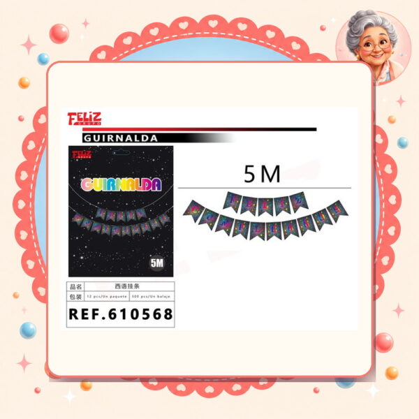 5m Feliz Ref. 610568