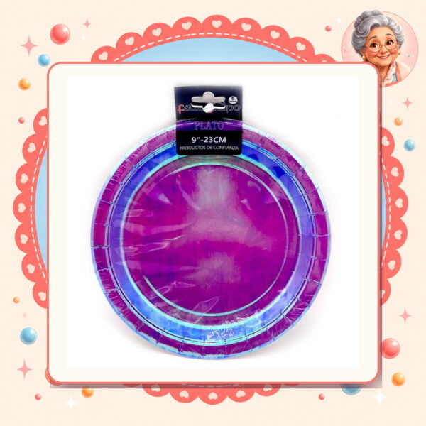 Carton Violeta 9' Feliz Ref. 604679