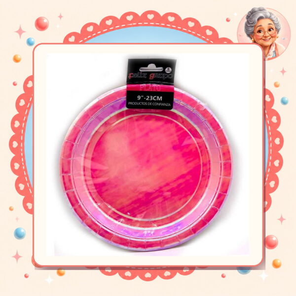 la-icha-03422 Carton Rosado 9' Feliz Ref. 604687