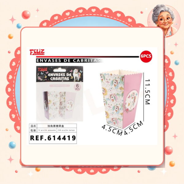 la-icha-03457 Unicornio Feliz Ref. 614419