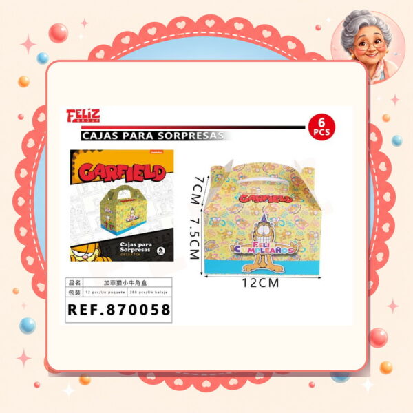 la-icha-03559 Para Sorpresas/garfield Feliz Ref. 870058