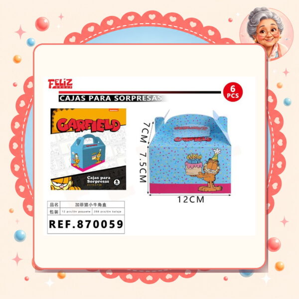 la-icha-03560 Para Sorpresas/garfield Feliz Ref. 870059