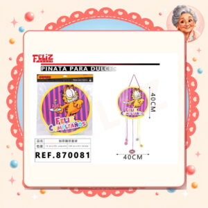 la-icha-03582 X 40cm Pinata Carfield Feliz Ref. 870081