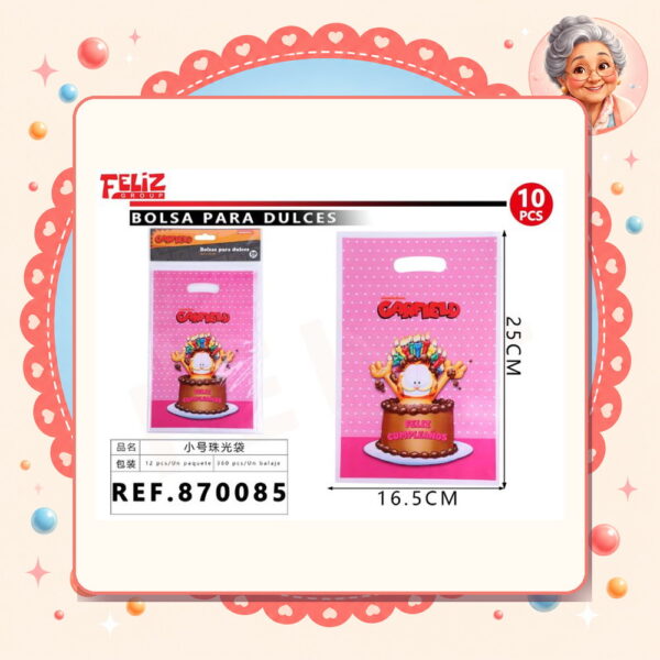 Para Dulces Carfield Feliz Ref. 870085