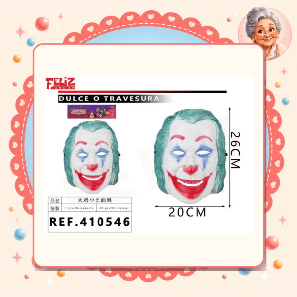 Cara Grande Halloween Feliz Ref. 410546