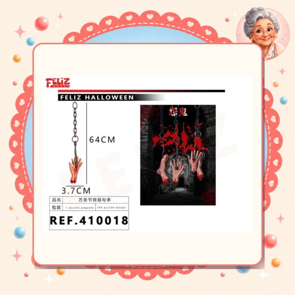 Decorativos Halloween Feliz Ref. 410018