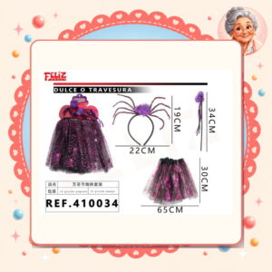 la-icha-03720 Tutu para Halloween Feliz Ref. 410034