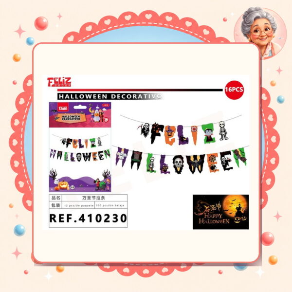 Letras Feliz Halloween Feliz Ref. 410230