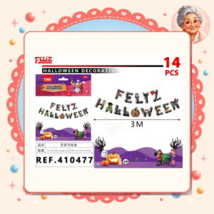la-icha-03782 Letras Feliz Halloween Feliz Ref. 410477