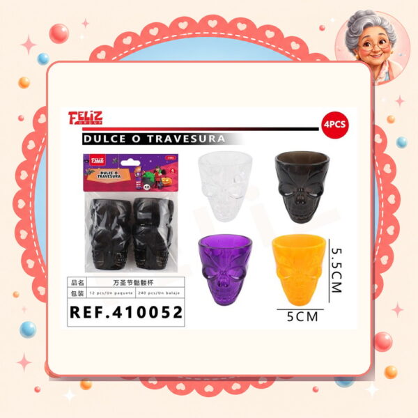 Plastico de Halloween Feliz Ref. 410052