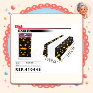la-icha-03842 X 180cm Mantel de Halloween Feliz Ref. 410448