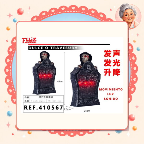 Rojo Halloween Feliz Ref. 410567