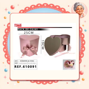 la-icha-03919 Regalo Corazón Feliz Ref. 610091