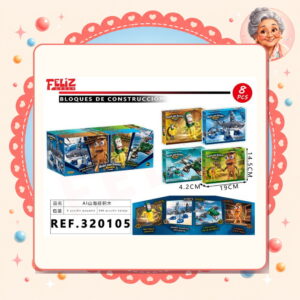 la-icha-03924 Italiano Bloques Leg Feliz Ref. 320105