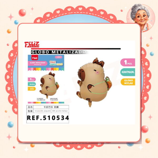 Kapybara Feliz Ref. 510534