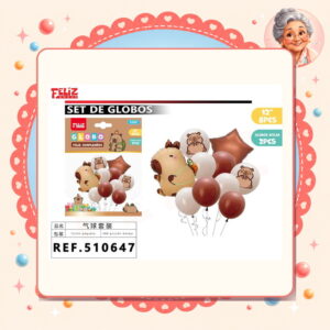la-icha-03933 De Globos Kapybara Feliz Ref. 510647