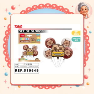 la-icha-03934 De Globos Kapybara Feliz Ref. 510649