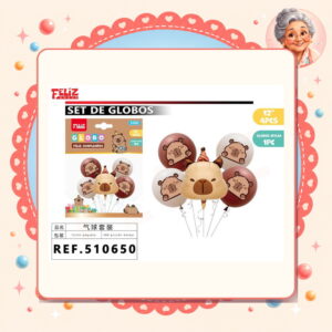 la-icha-03935 De Globos Kapybara Feliz Ref. 510650