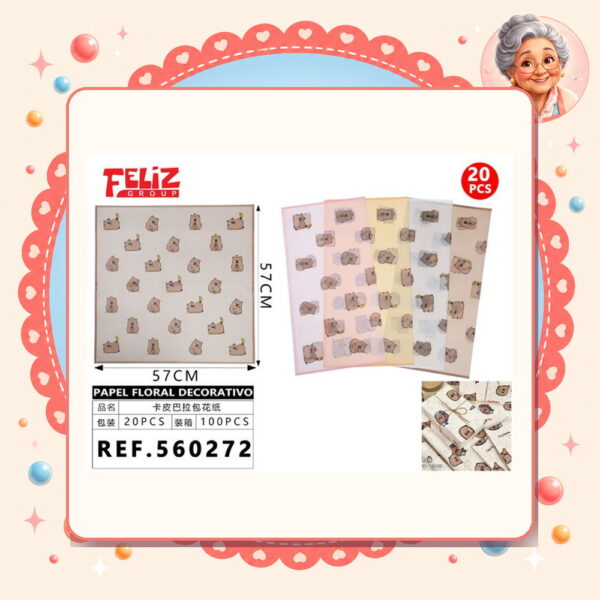 Coreano Flores Feliz Ref. 560272