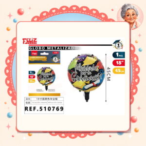 la-icha-03961 Metal F.graduado Feliz Ref. 510769