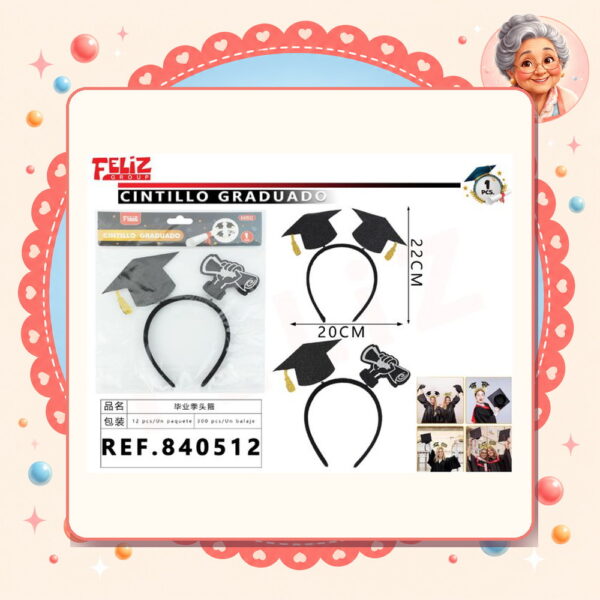 Graduado Feliz Ref. 840512