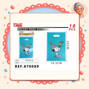 la-icha-03998 Para Dulces Snoopy Feliz Ref. 870089