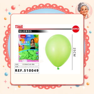 la-icha-04111 Globos Verde Feliz Ref. 510049