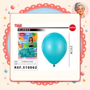 la-icha-04113 Globos Azul Tiffany Feliz Ref. 510062