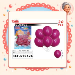 la-icha-04134 Globos Vino Rojo Feliz Ref. 510426