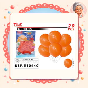 la-icha-04144 Globos Naranjo Feliz Ref. 510440