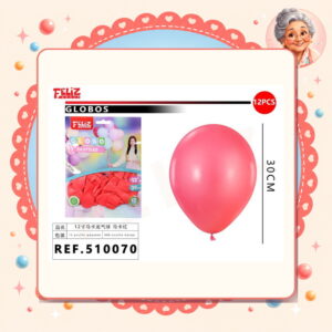 la-icha-04151 Globos Rojo Feliz Ref. 510070