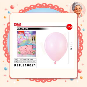 la-icha-04152 Globos Rosado Feliz Ref. 510071