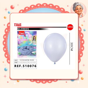 la-icha-04156 Globos Gris Feliz Ref. 510076