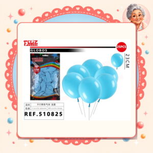 la-icha-04168 Globos Celeste Feliz Ref. 510825