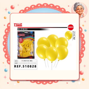la-icha-04171 Globos Amarillo Feliz Ref. 510828
