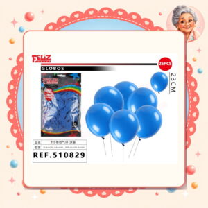 la-icha-04172 Globos Azul Feliz Ref. 510829