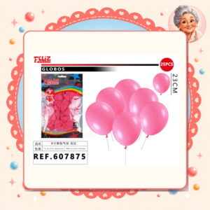 la-icha-04181 Globos Fucsia Feliz Ref. 607875
