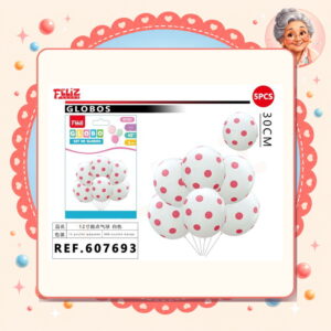 la-icha-04280 Blanco con Puntos Feliz Ref. 607693